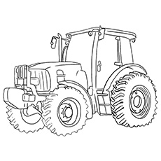 The Powerful Machine John Deere Coloring Pages