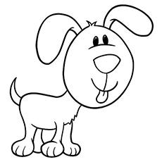 puppy coloring sheets