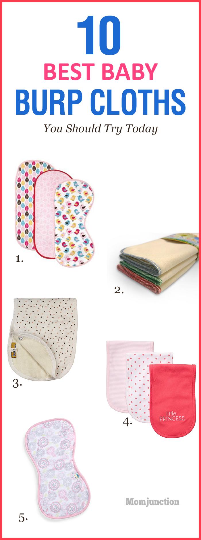 10 Best Baby Burp Cloths You Should Try Today