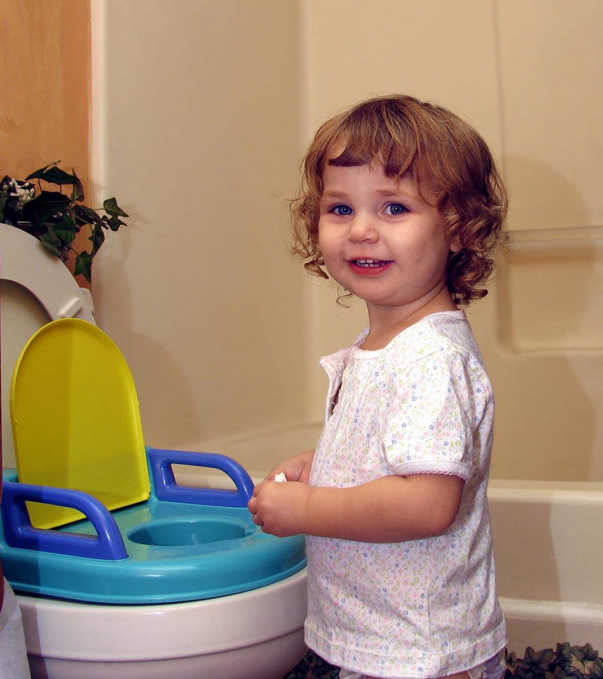 Little Girl Potty Training