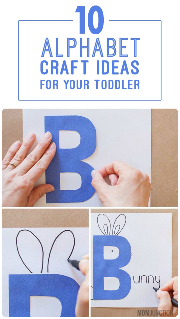 10 Incredible Alphabet Crafts For Toddlers