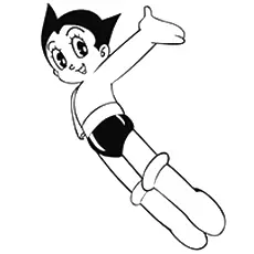 Astro Boy, Anime coloring pages