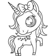 Stunning unicorn coloring pages