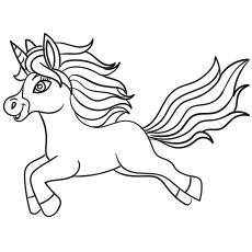 6800 Collections Jumping Unicorn Coloring Pages Best