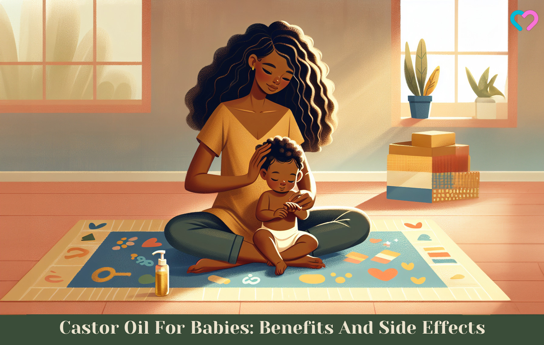 Castor Oil For Babies: Benefits And Side Effects_illustration
