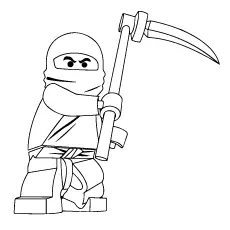 Lego Cole, Ninjago coloring pages