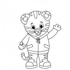 Daniel Tiger Coloring Pages Printable for Free Download