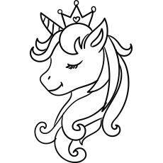 unicorn pictures to print and color