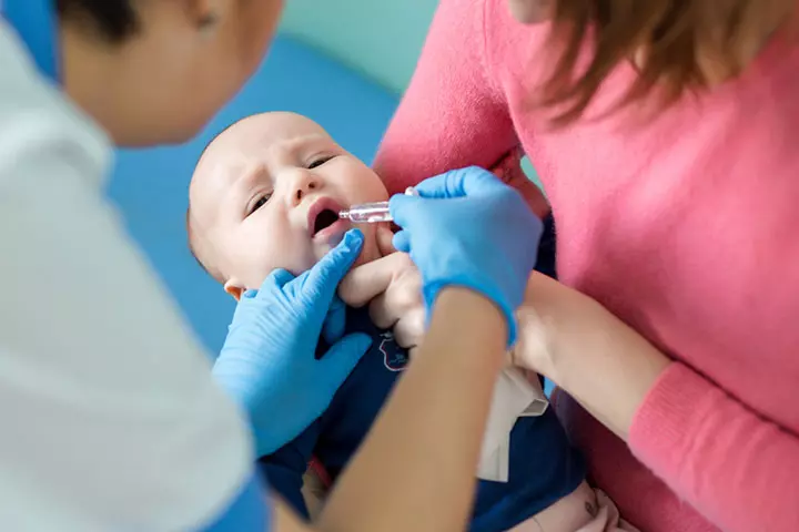 Getting the vaccine can prevent stomach flu in babies