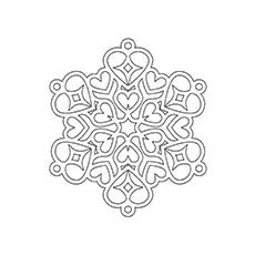 Top 20 Snowflake Coloring Pages For Your Little Ones