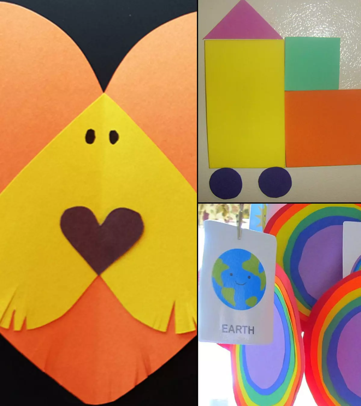 Interesting Crafts Ideas For Teaching Shapes