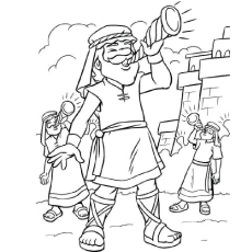 Jericho Coloring Page
