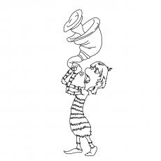 Jojo McDodd, Dr. Seuss coloring page