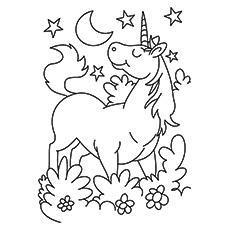 Download Top 50 Free Printable Unicorn Coloring Pages