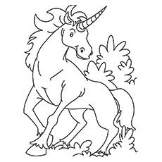 Unicorns - Free printable Coloring pages for kids