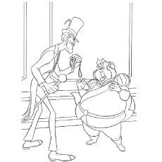 Lawrence from Princess and the Frog coloring page