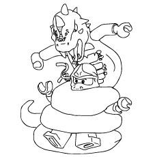 ninjago snakes coloring pages