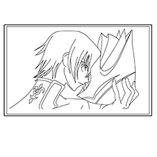 Lelouch Lamperouge, Anime coloring pages