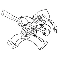 Cole Ninjago Coloring Pages