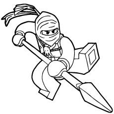 Jay Ninjago Coloring Pages