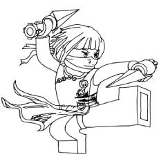 Ninjago Nya, Ninjago coloring pages