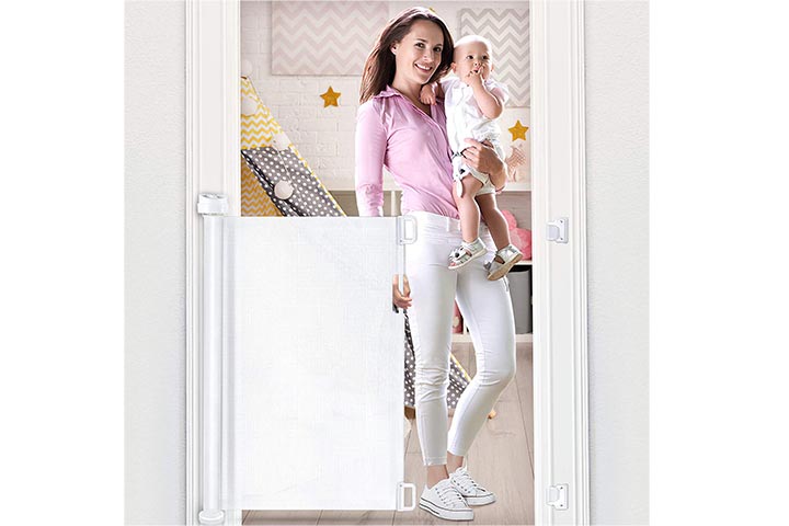 OTTOLIVES Retractable Baby Gate