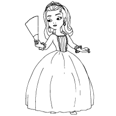 Princess amber disney princess coloring pages