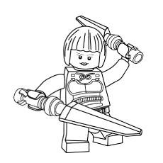 Princess Nya Ninjago Coloring Pages