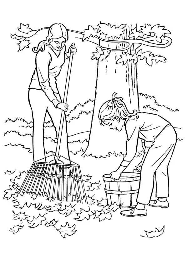 Raking-Leaves