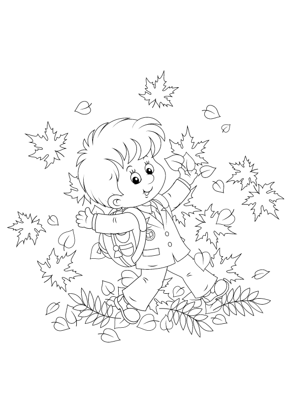 Schoolboy-with-autumn-leaves
