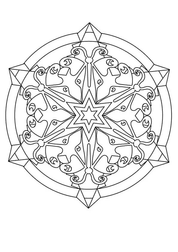 Snowflake-Mandala