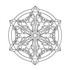 Top 20 Snowflake Coloring Pages For Your Little Ones