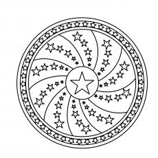 Top 20 Free Printable Star Coloring Pages Online