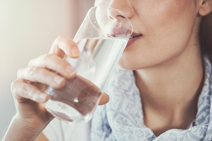 Stay hydrated to prevent complications during pregnancy