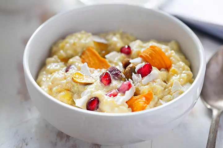 Sunrise quinoa recipe for babies