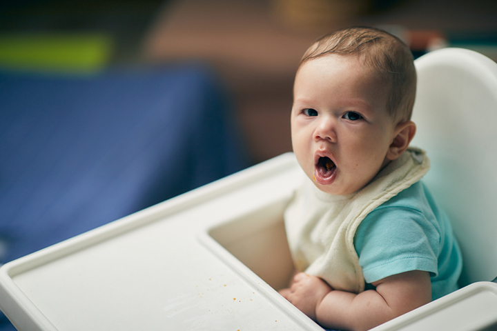 The symptom of pneumonia in babies may be a persistent wet cough.