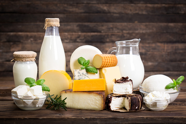 Three servings of milk/dairy products a day are recommended