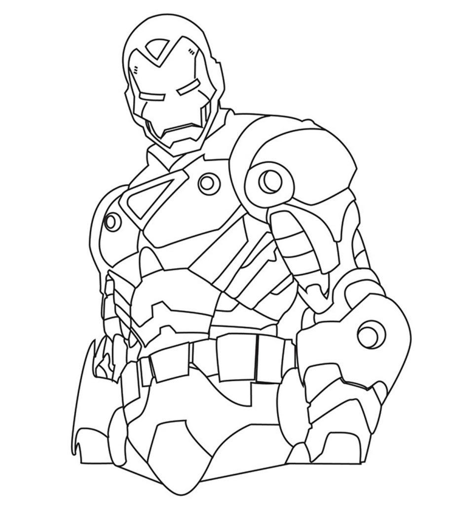 700 Coloring Pages Iron Man Best