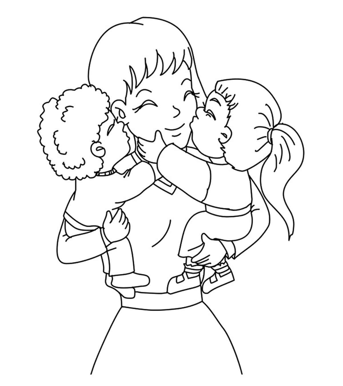 Top 20 Mother’s Day Coloring Pages For Toddlers