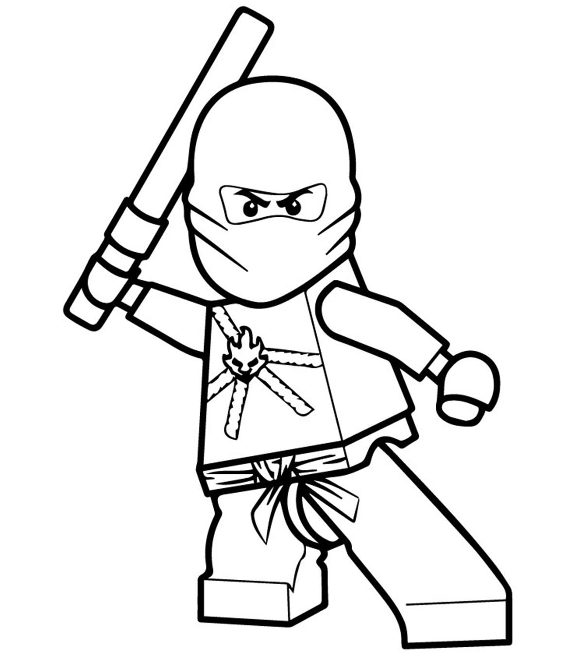 ninjago green ninja all coloring pages