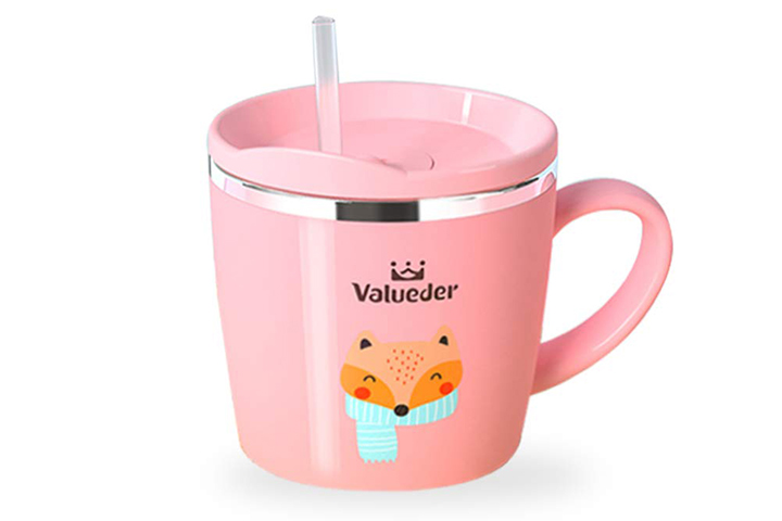 Valueder Stainless Steel Trainer Straw Cup