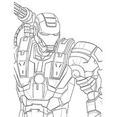 Top 20 Free Printable Iron Man Coloring Pages Online