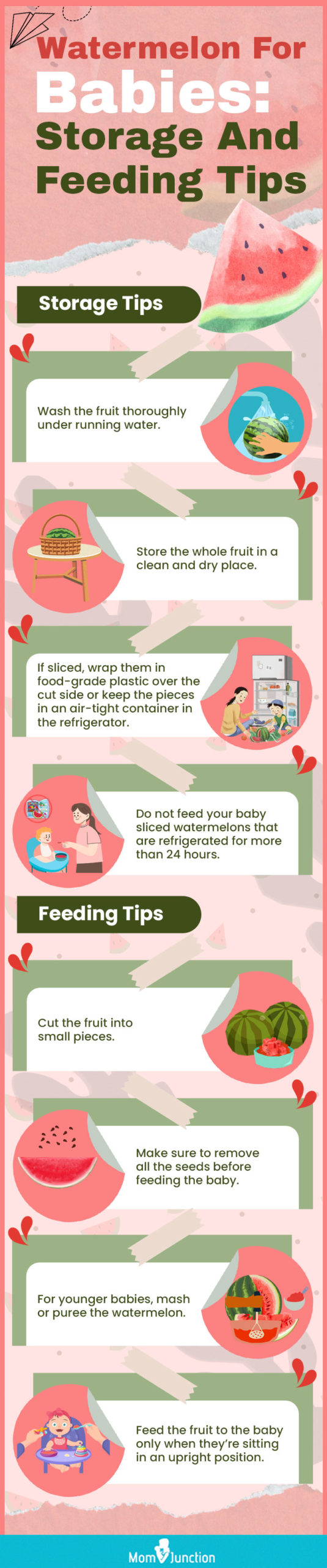 watermelon for babies storage and feeding tips (infographic)