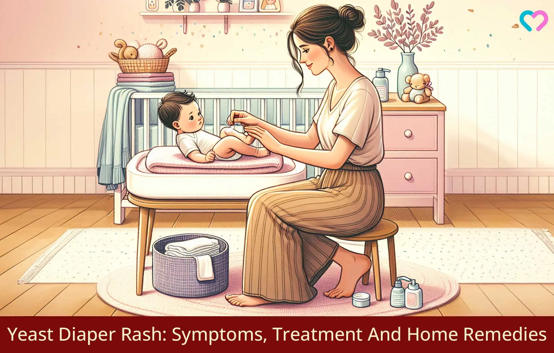 Yeast Diaper Rash: Symptoms, Treatment And Home Remedies_illustration