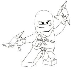 ninjago zane coloring pages