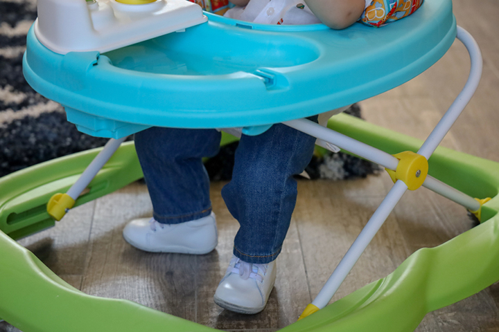 Baby walkers can delay physical development
