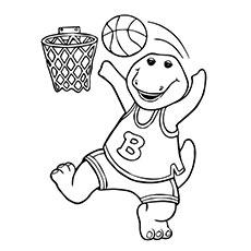 Free Printable NBA (National Basketball Association Coloring Pages)