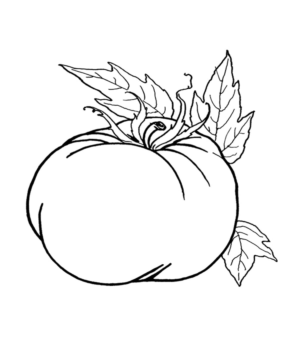 Fruits And Vegetables Coloring Pages Momjunction