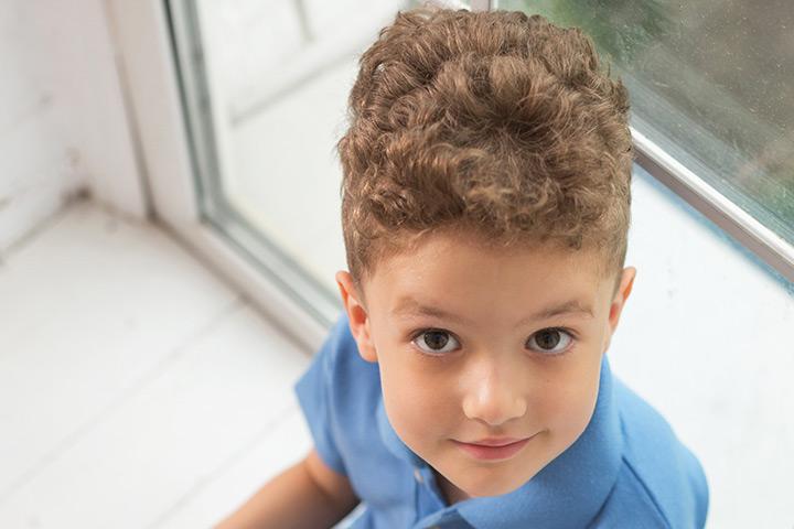 twin teen boy curly hair