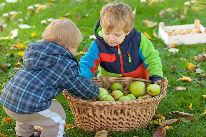 Find the apples physical activities for toddlers